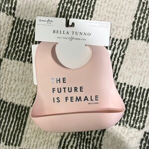 Bella Tunno Pink Baby Bib